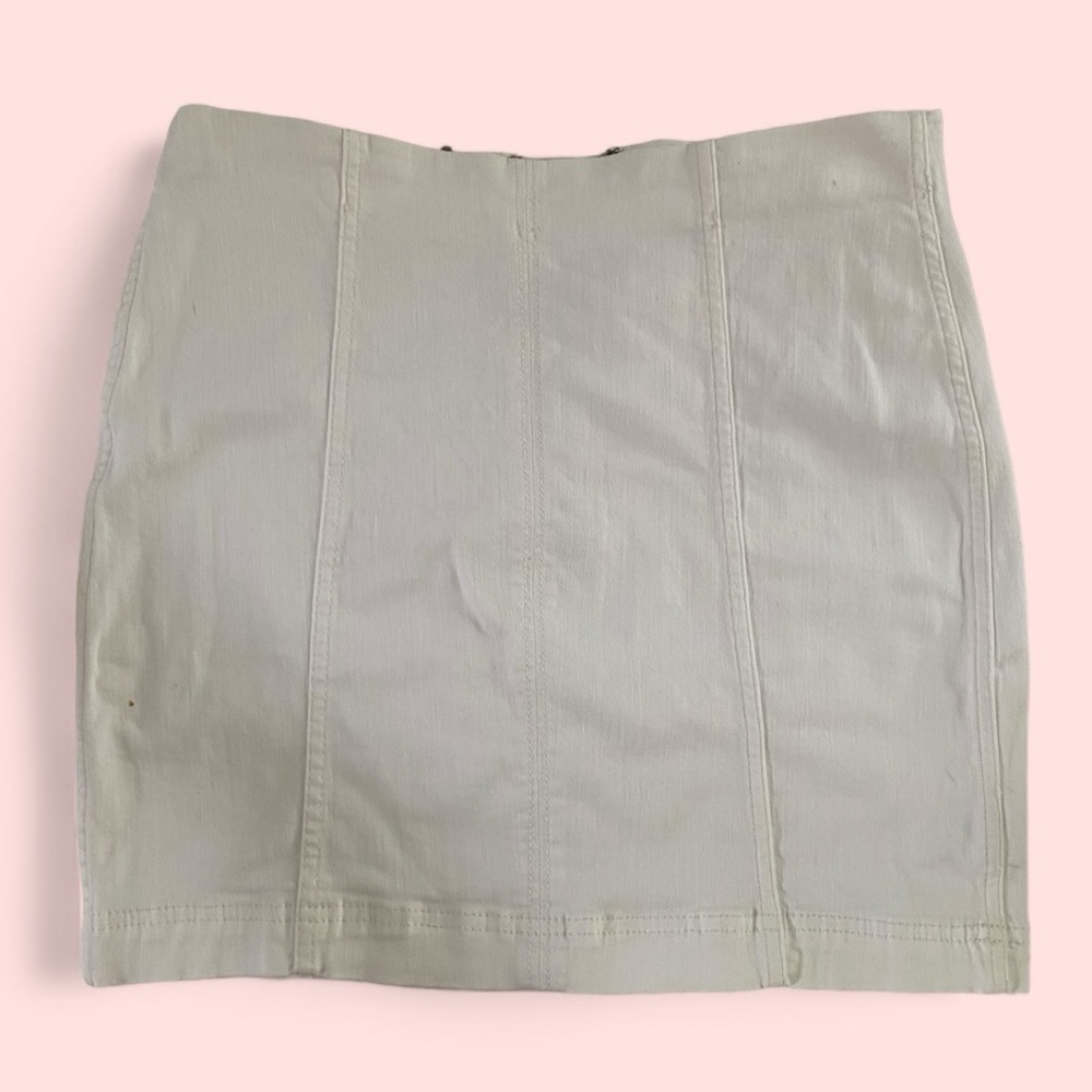Free people white skirt